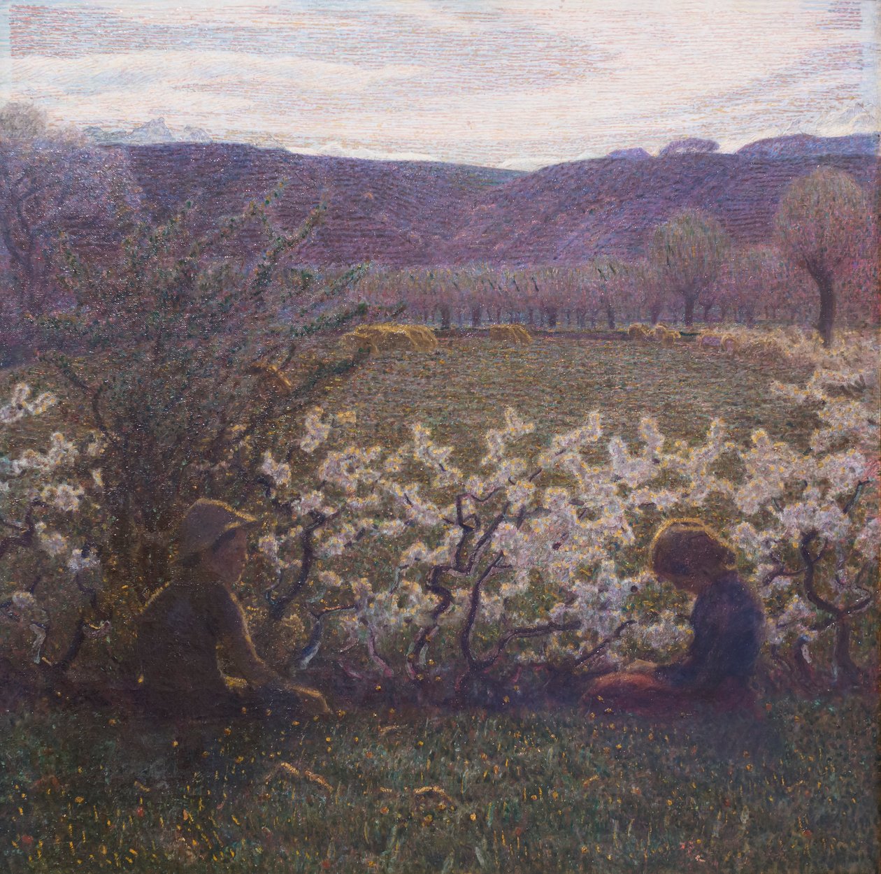 Květná louka od Giuseppe Pellizza da Volpedo
