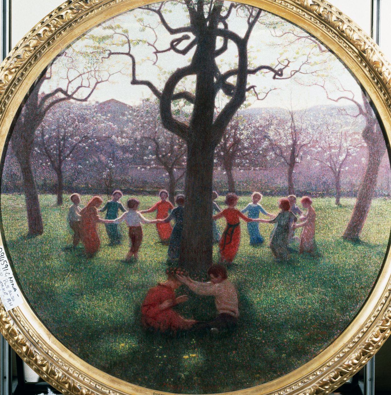 Jarní idylka od Giuseppe Pellizza da Volpedo