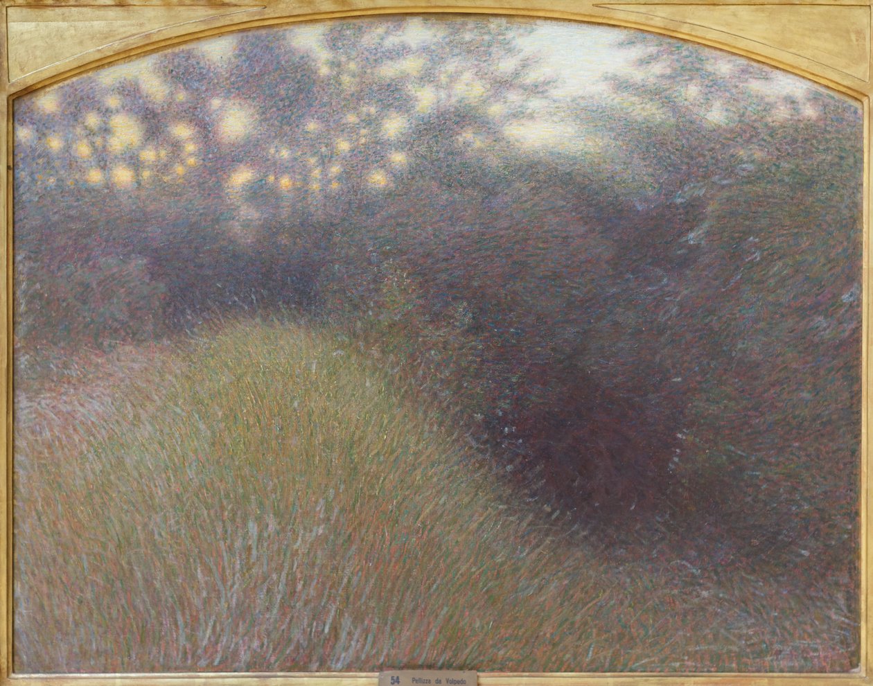 Západ slunce, Giuseppe Pellizza da Volpedo (olej) od Giuseppe Pellizza da Volpedo