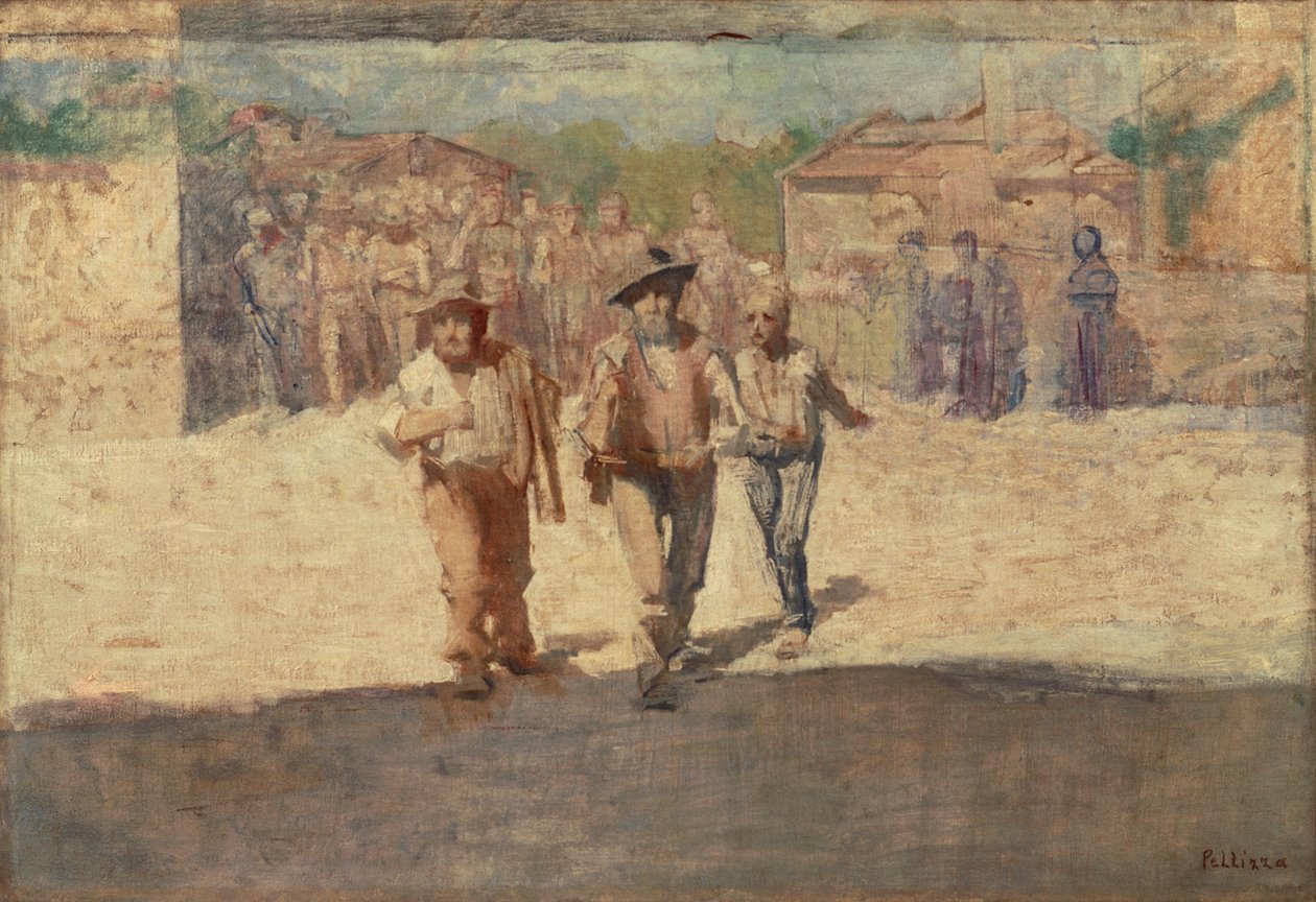 Nälkä-lähettiläät od Giuseppe Pellizza da Volpedo