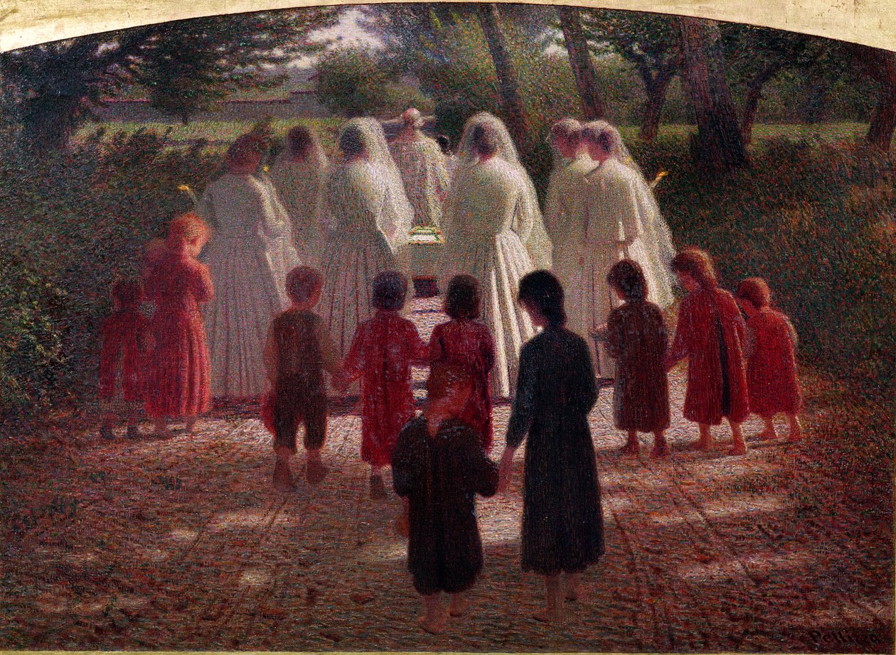 Mrtvé dítě, 1896-1902 od Giuseppe Pellizza da Volpedo