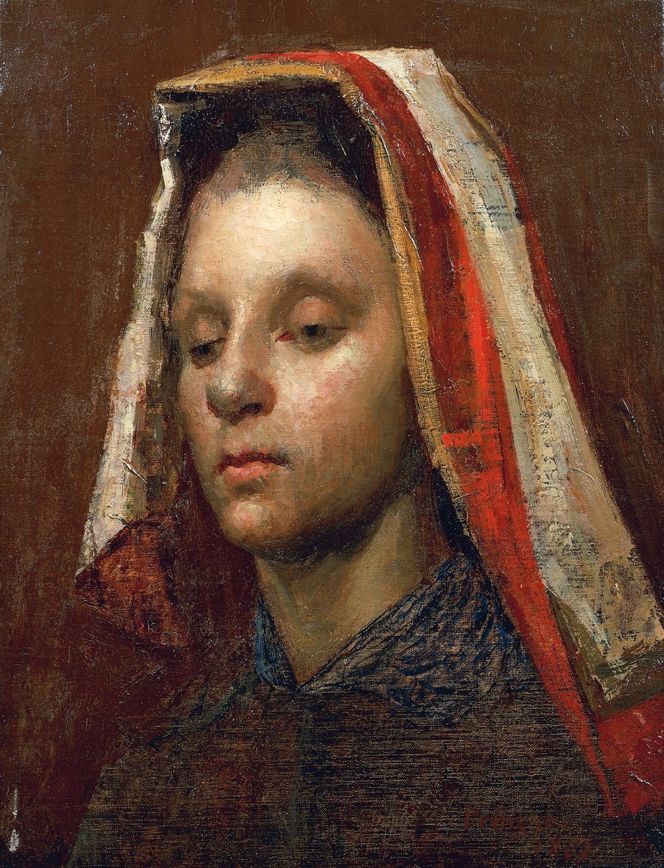 Sfinga od Giuseppe Pellizza da Volpedo