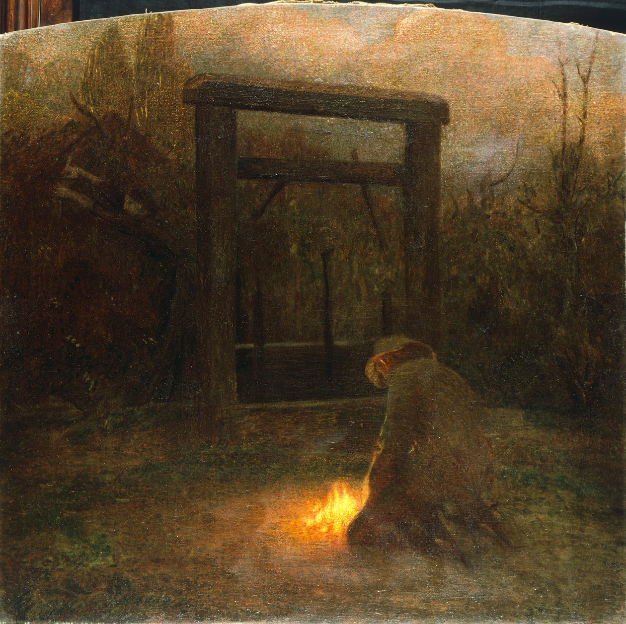 láska k životu, pravý panel, Giuseppe Pellizza da Volpedo (1868-1907) od Giuseppe Pellizza da Volpedo