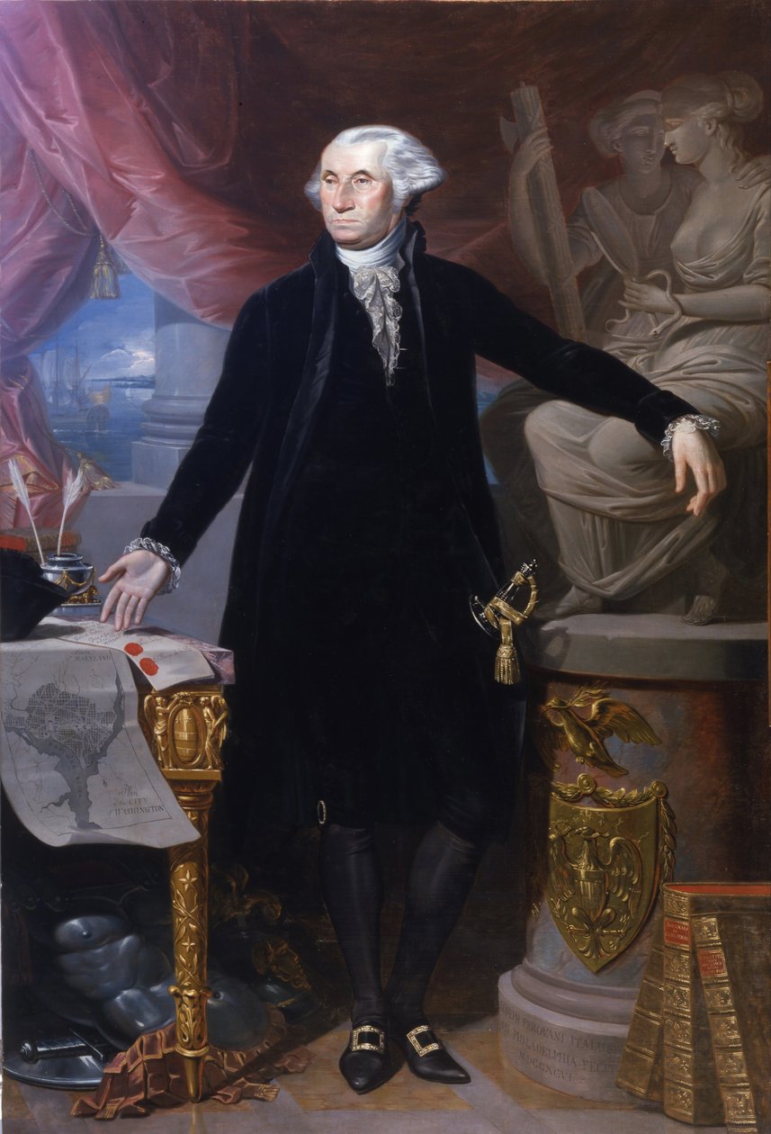 Portrét George Washingtona od Giuseppe Perovani