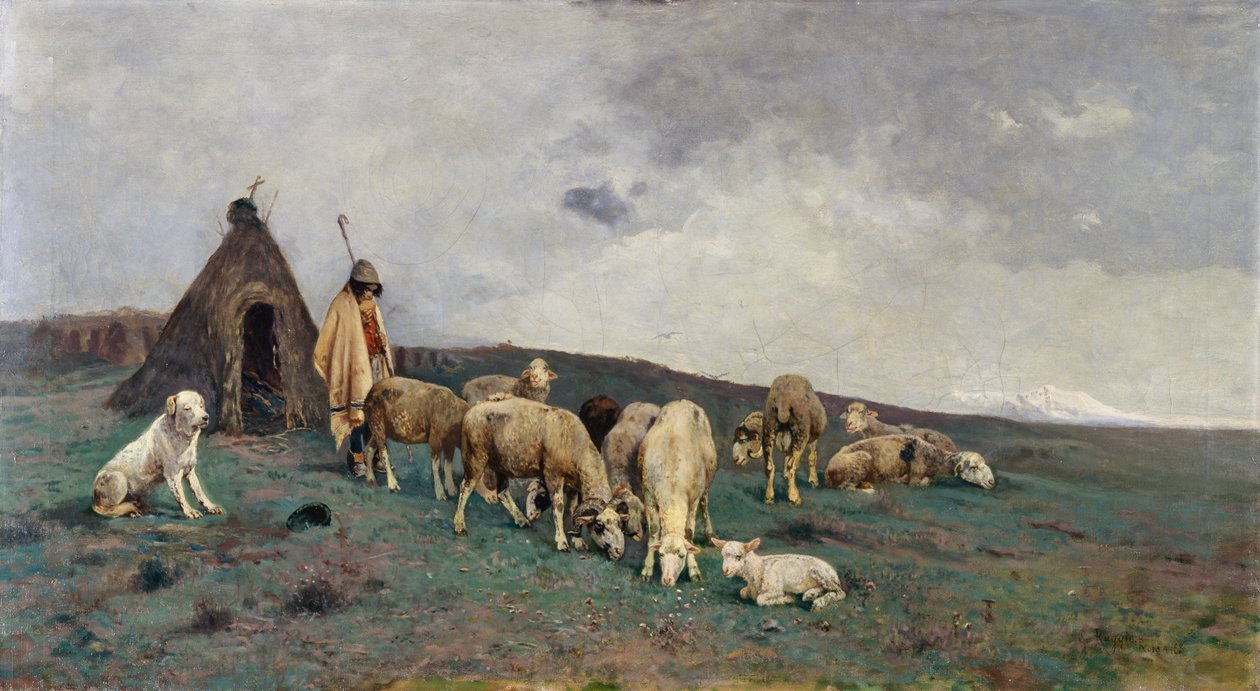 Horské pastviny od Giuseppe Raggio