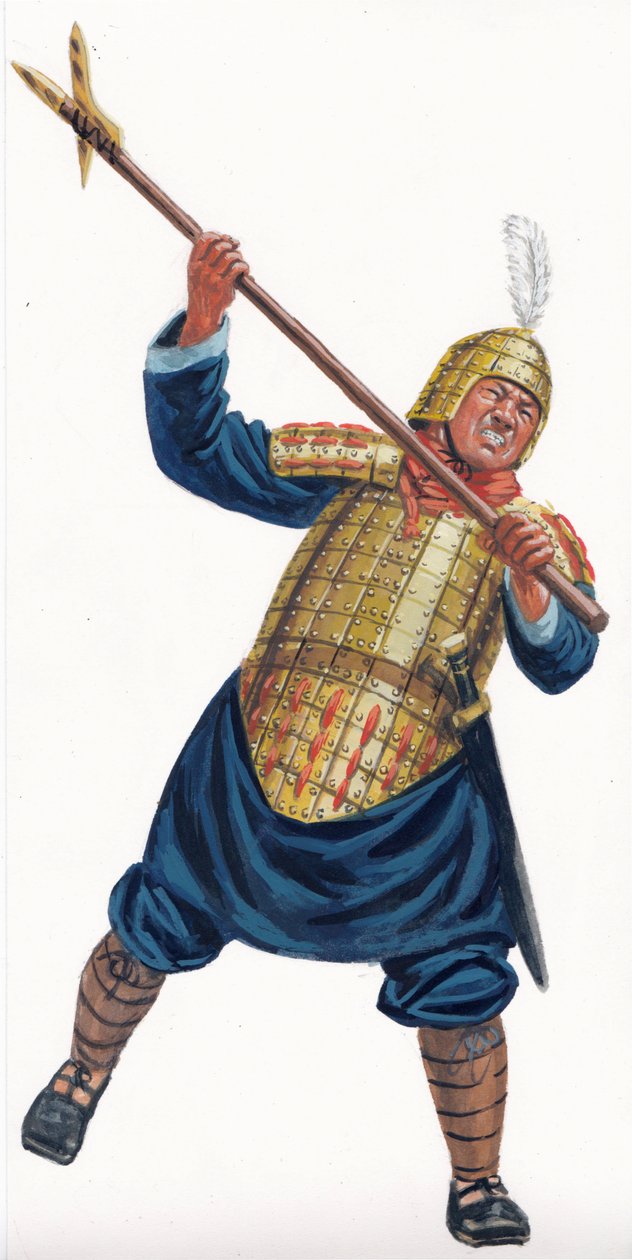 Halapartník císařské armády Qin od Giuseppe Rava