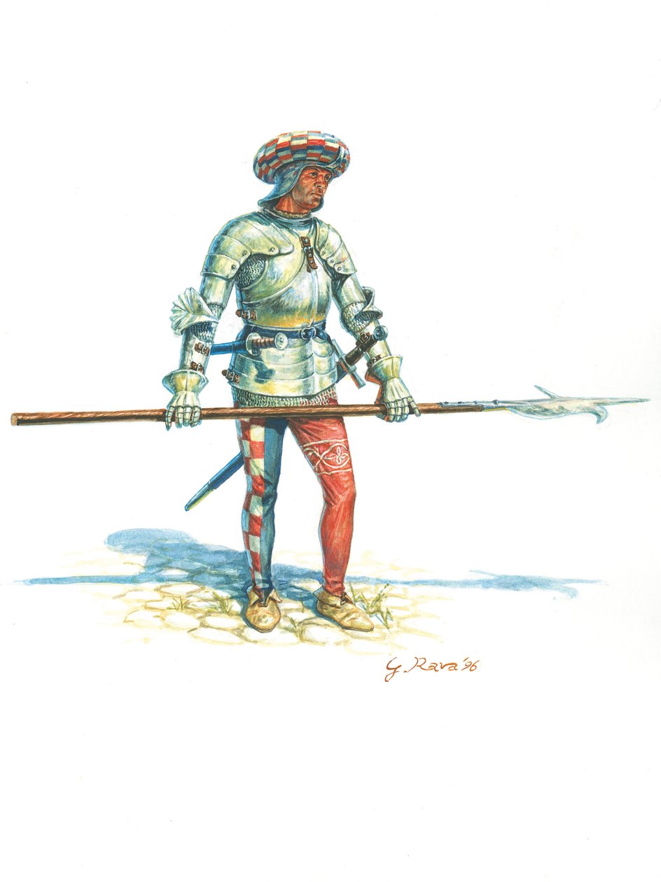 Hallebardier Toskánský od Giuseppe Rava