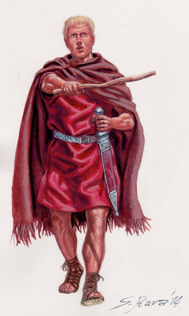Numerus Batavorum (nebo cohors Germanorum) od Giuseppe Rava