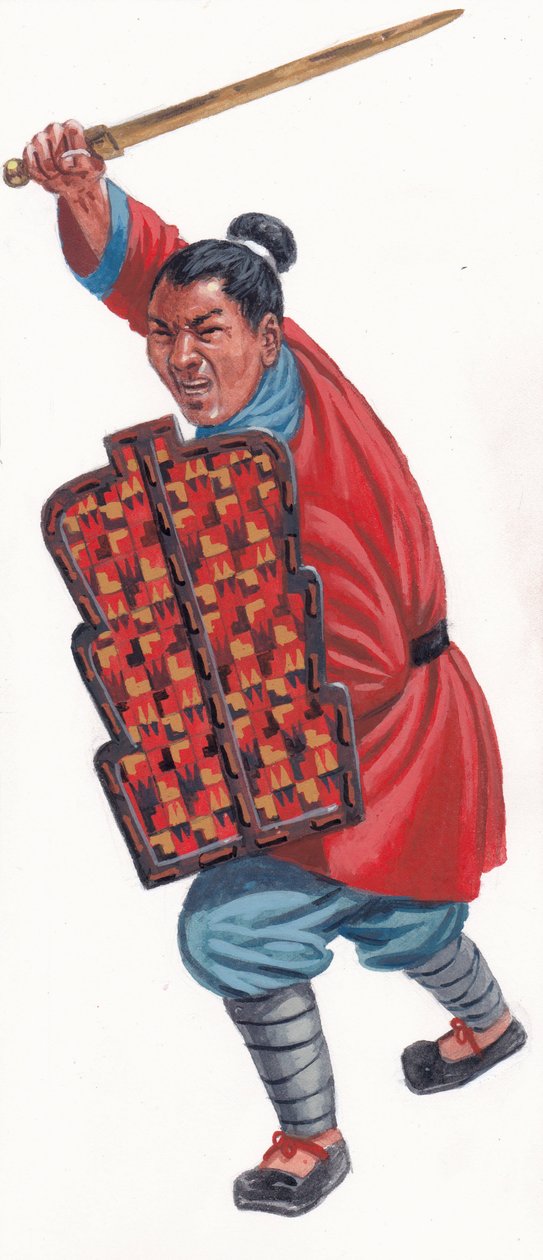Šermíř armády Čao od Giuseppe Rava