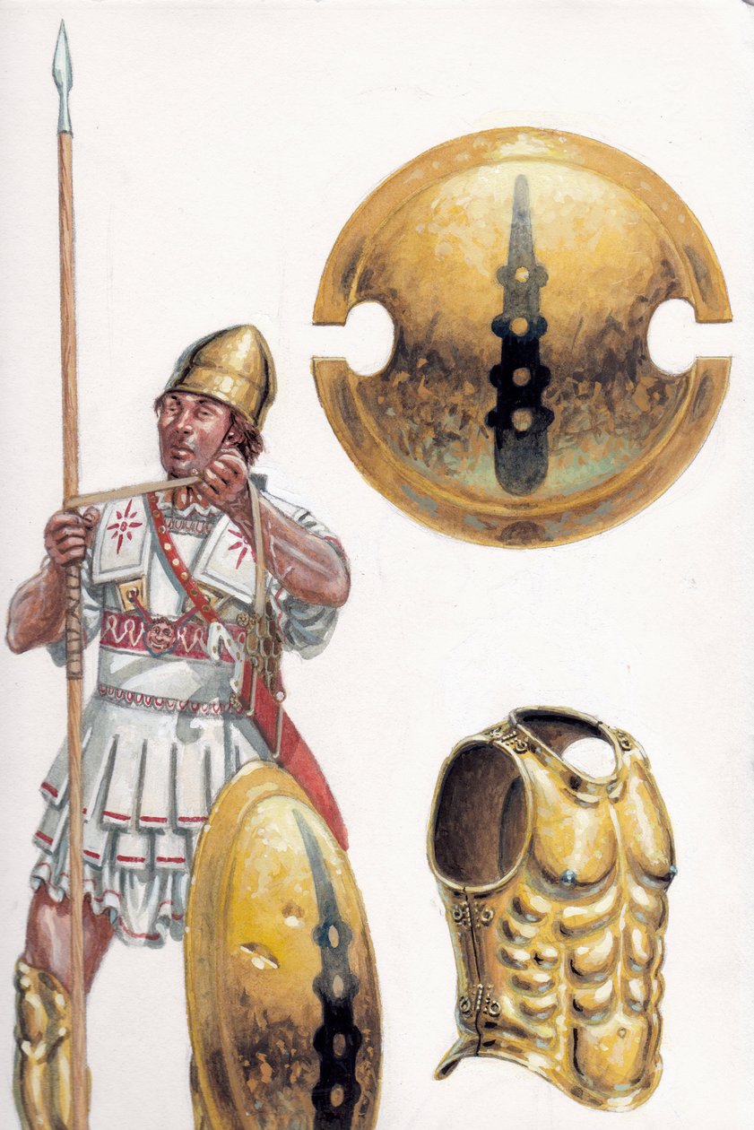 Thébská armáda od Giuseppe Rava