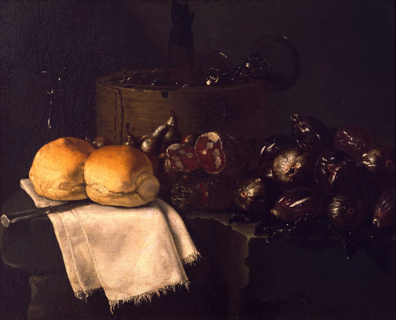 Uvnitř kuchyně, Giuseppe Recco (1634-1695) od Giuseppe Recco