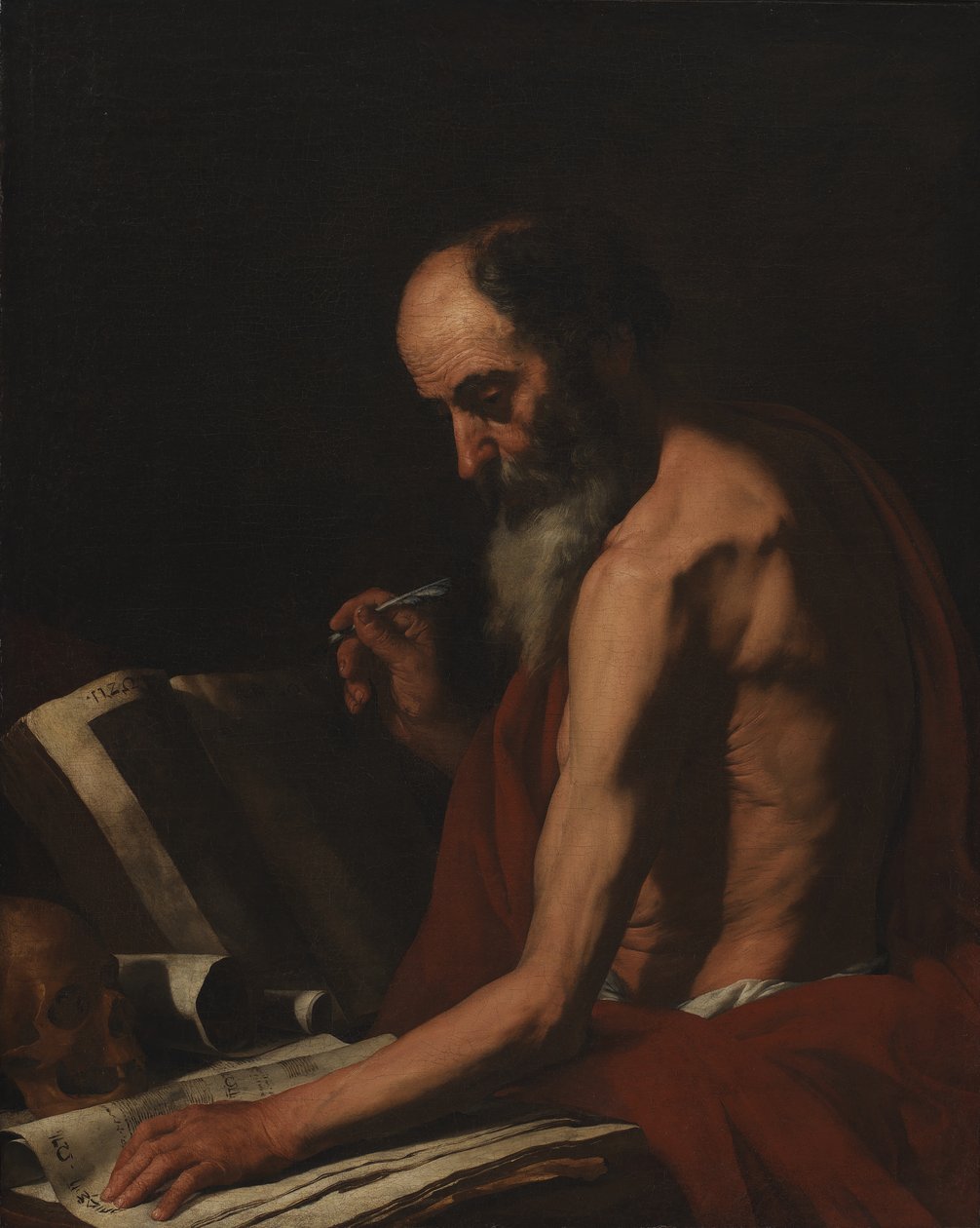 Svatý Jeroným od Giuseppe Ribera