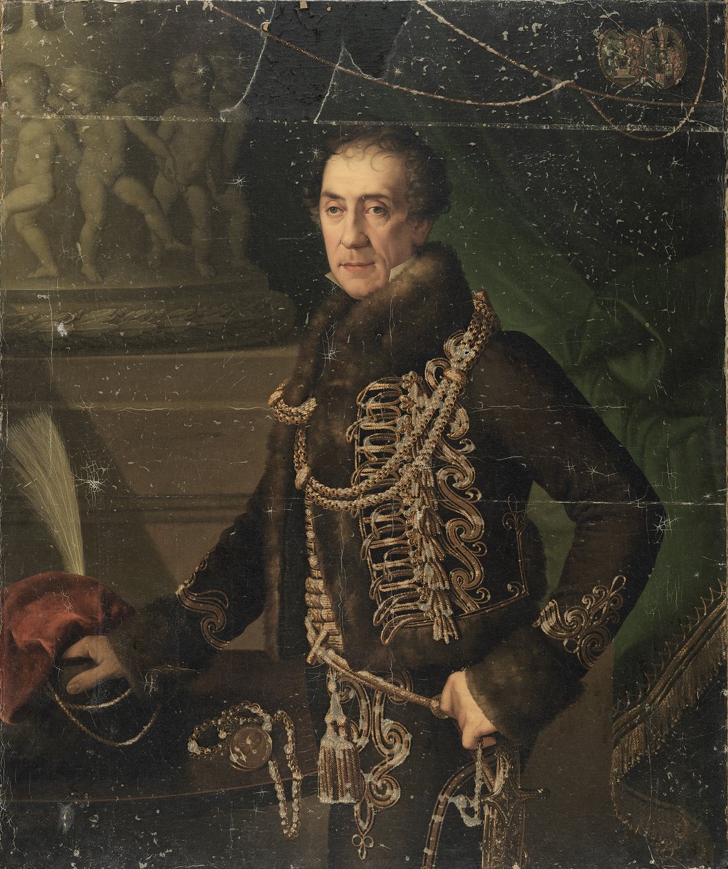 Patricijský rada a městský kancléř Fiume, Vincenzo Nobile de Terzi od Giuseppe Tominz