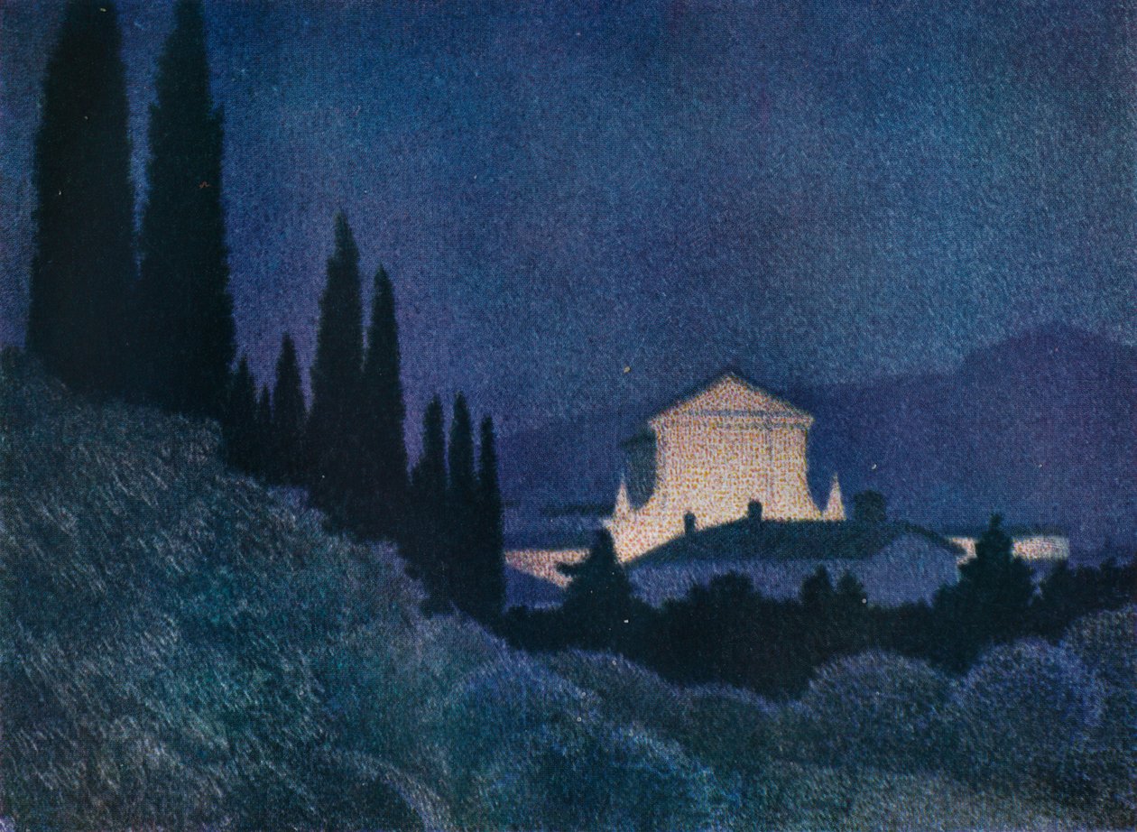 Slavnostní večer, c1930 1934 od Giuseppe Ugonia