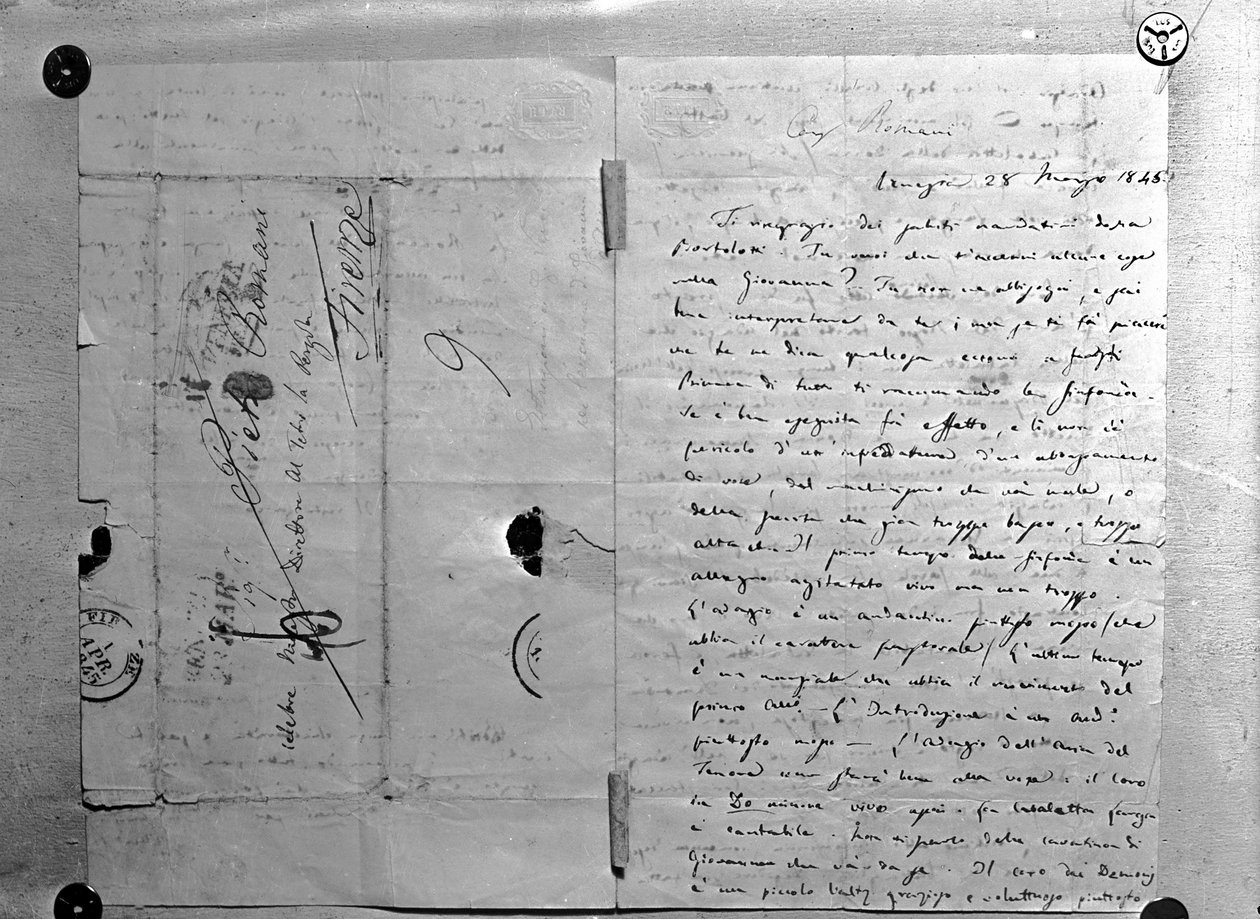 Korespondenci napsal Giuseppe Verdi od Giuseppe Verdi