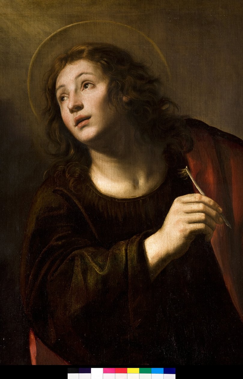 Svatý Jan Evangelista od Giuseppe Vermiglio