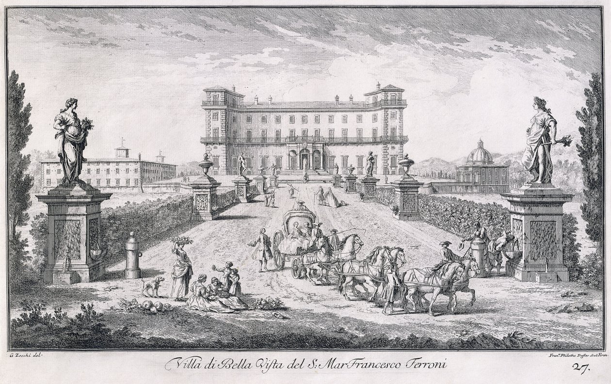 Villa di Bella Vista, Plate 27, z 
