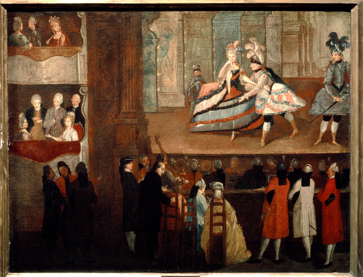 Opera Serie, konec 18. století (olej) od Giuseppe de Albertis