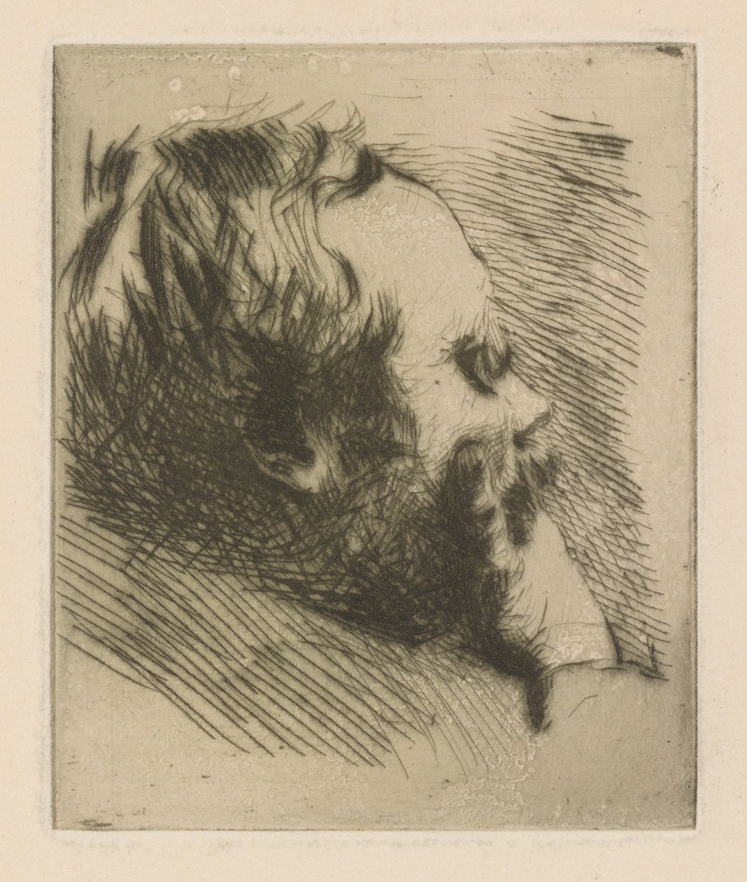 Portrét Edgara Degase od Giuseppe de Nittis