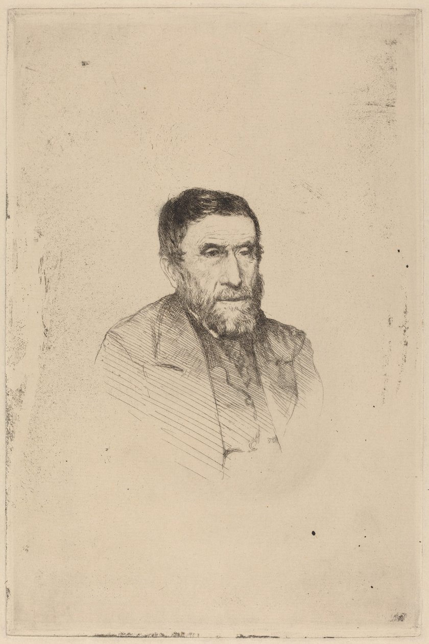 Portrét muže od Giuseppe de Nittis