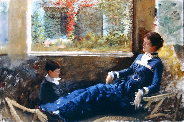 Odpočinek, 1879 od Giuseppe de Nittis