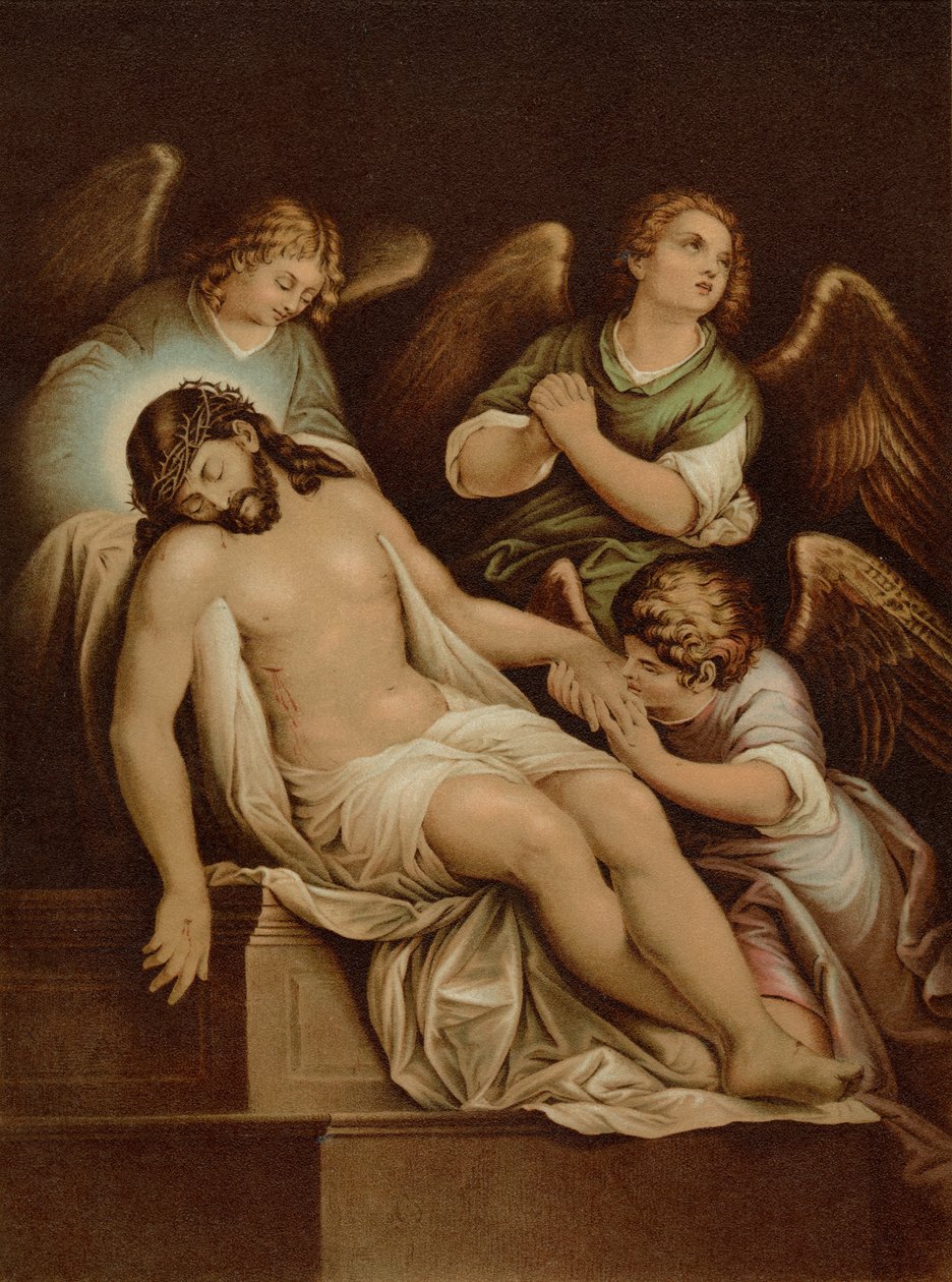 Pohřeb Krista od Giuseppe della Porta Salviati