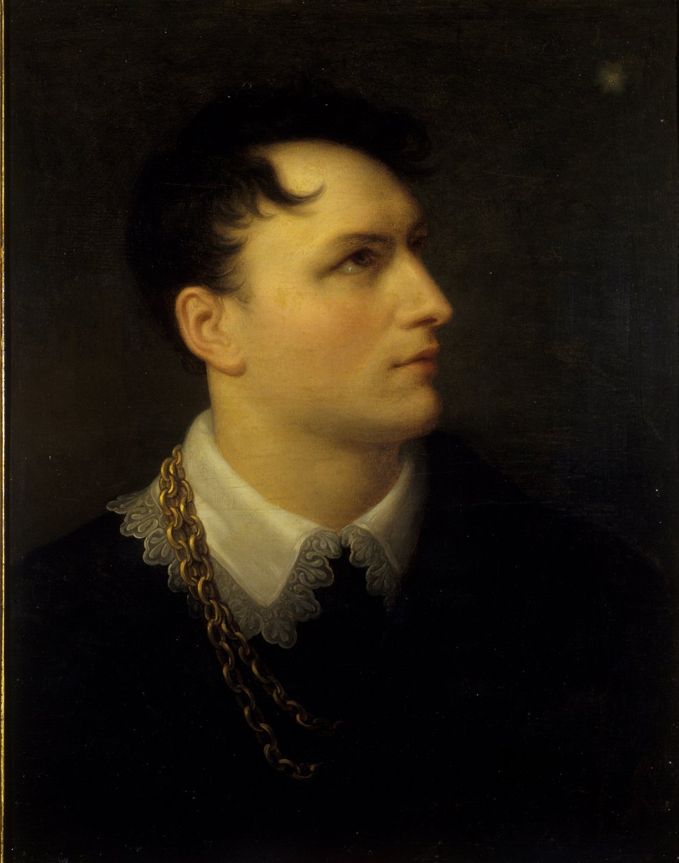 Bernhard August von Lindenau, 1814 (olej na dubu) od Giuseppe or Josef Grassi