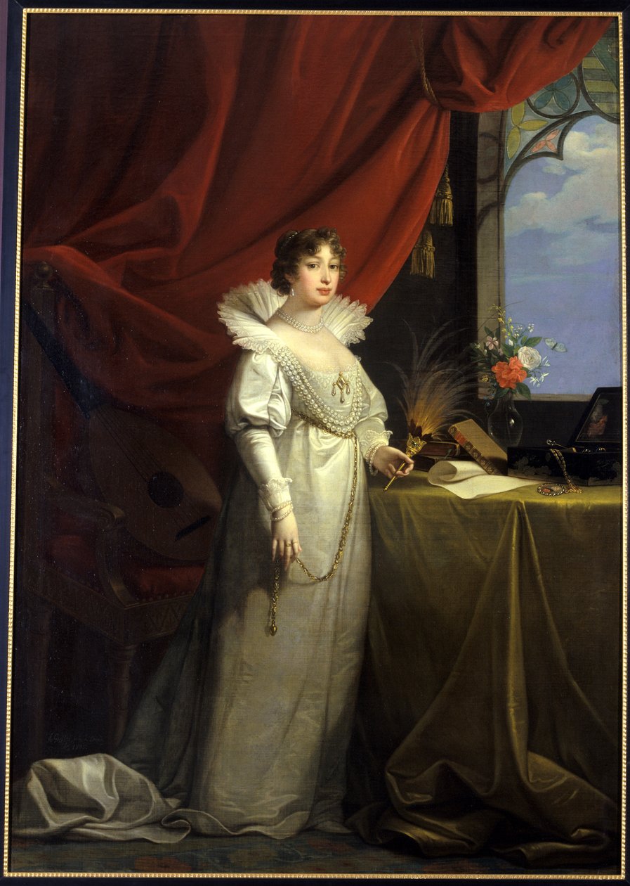 Caroline Amalie, vévodkyně Sachsen-Gotha-Altenburg, 1805 od Giuseppe or Josef Grassi