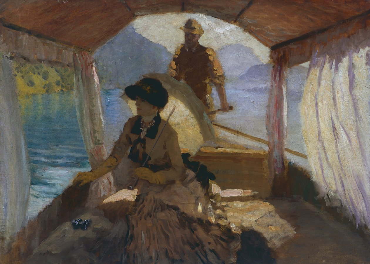 Na Lucernském jezeře od Giuseppe or Joseph de Nittis