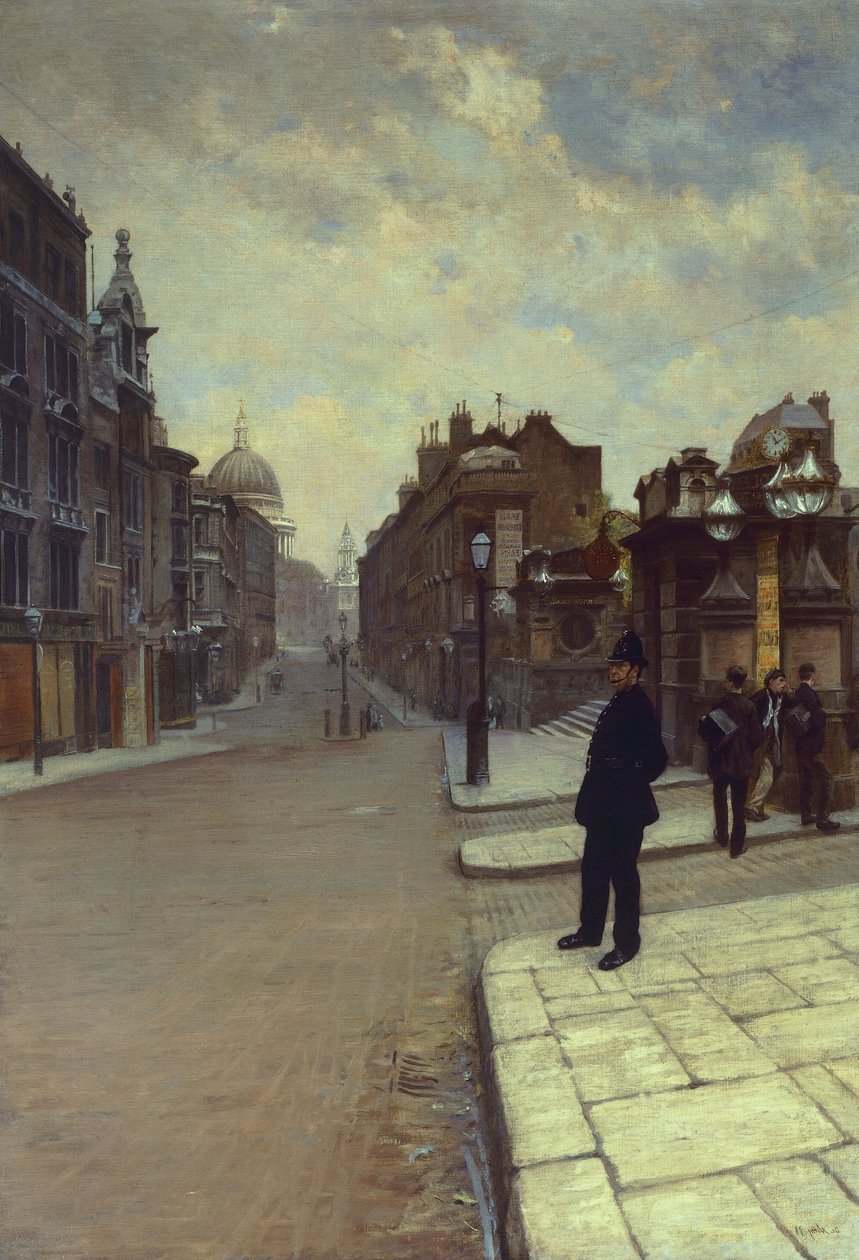 neděle v Londýně od Giuseppe or Joseph de Nittis