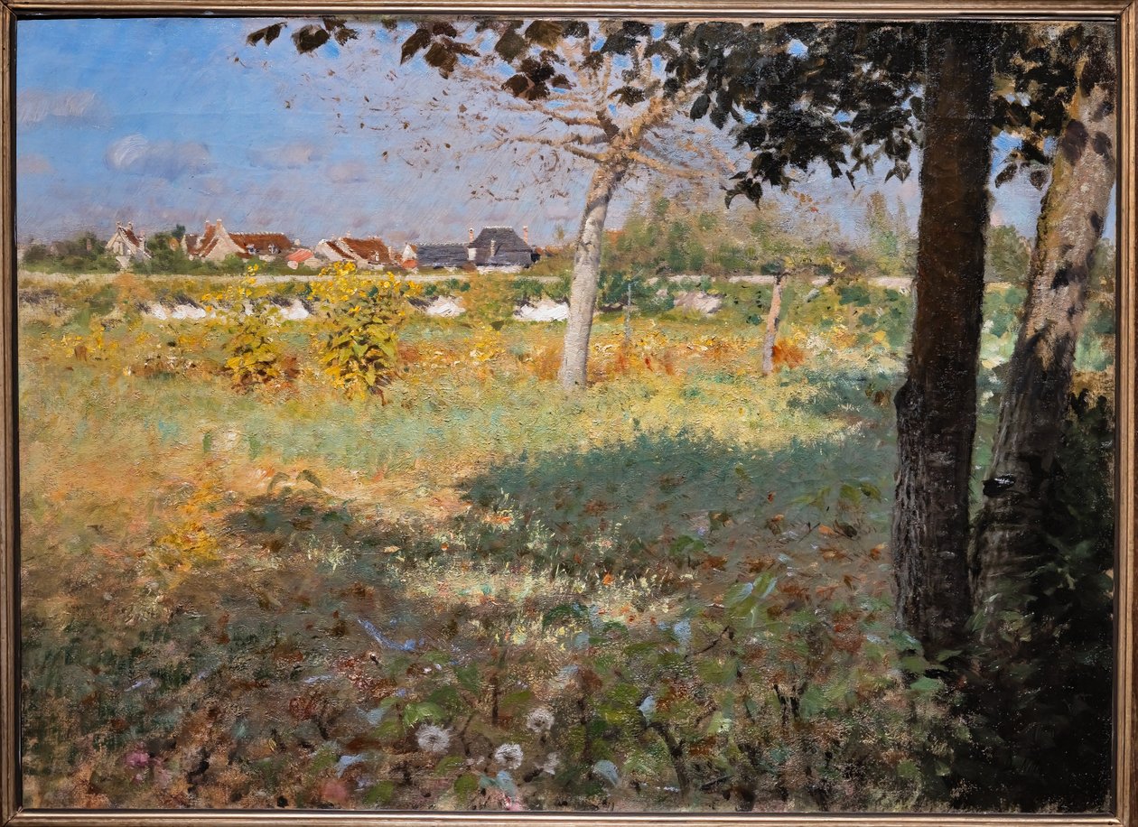 Stará zahrada od Giuseppe or Joseph de Nittis