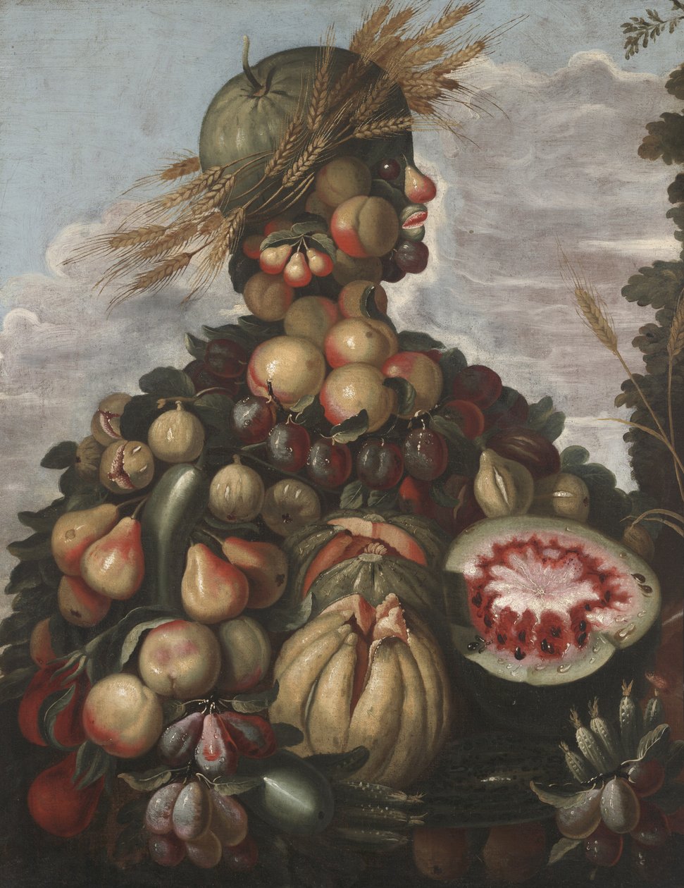 Podzim, kolem 1580-1600 od Giuseppe style of Arcimboldo