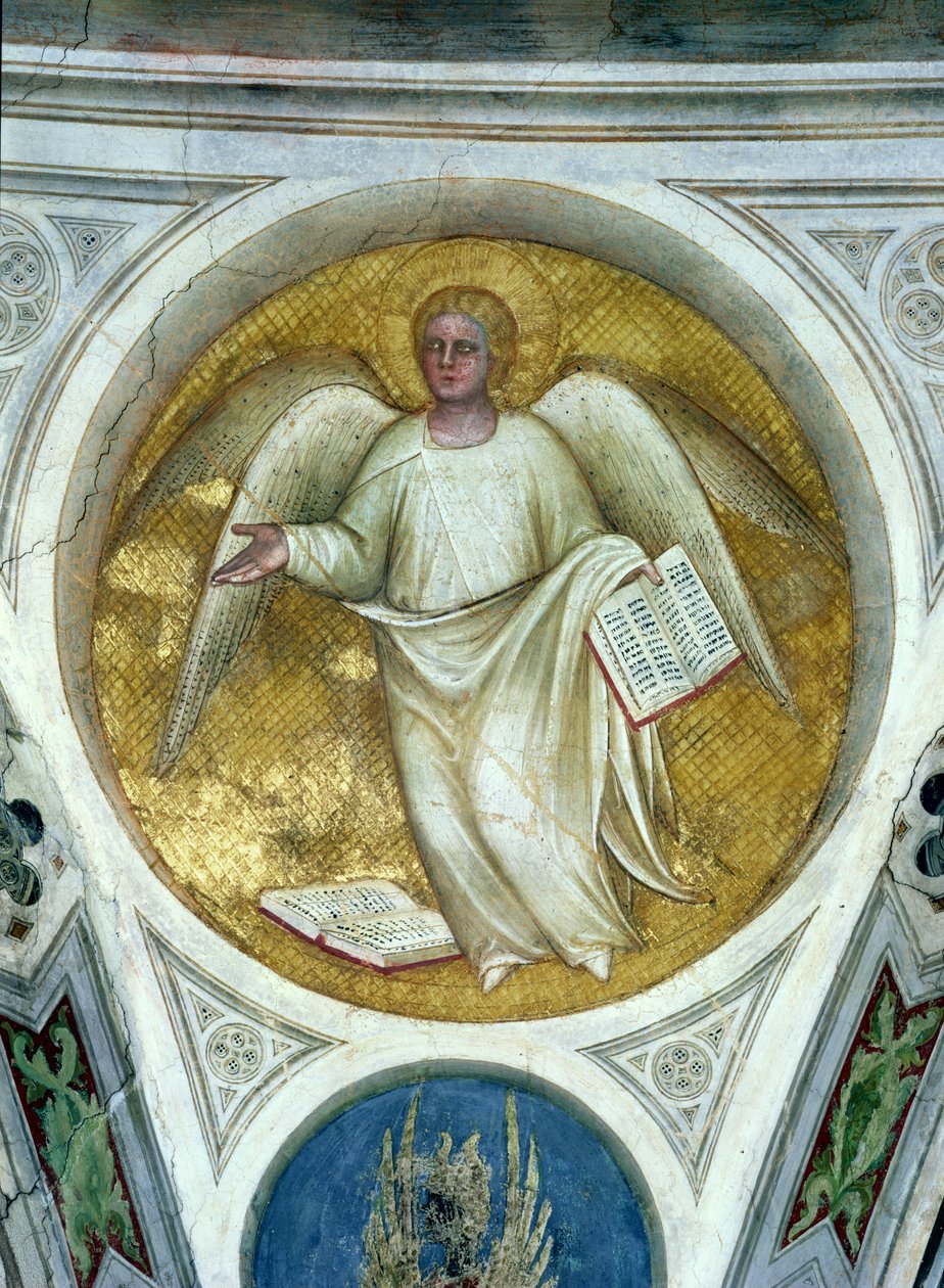 Anděl v okulu, 1360-70 od Giusto di Giovanni de Menabuoi