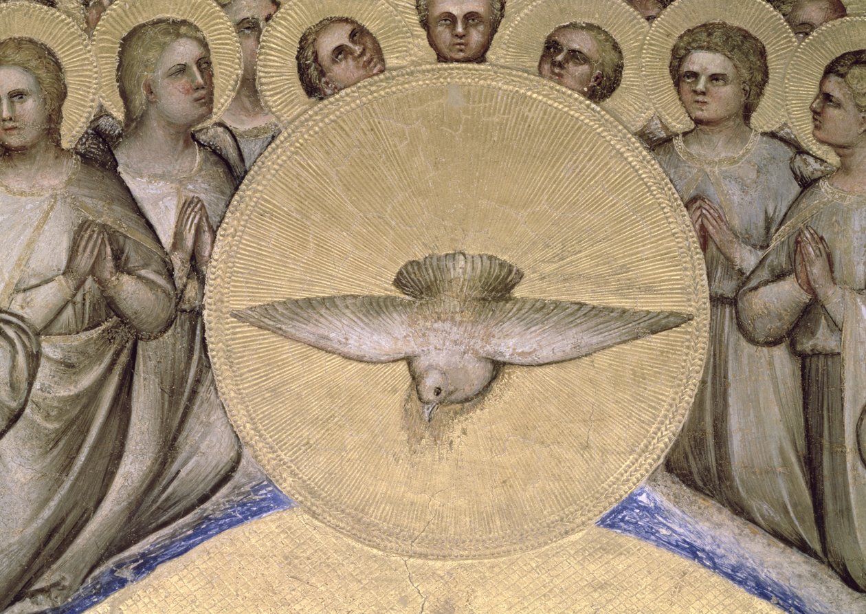 Holubice Ducha svatého, 1360-70 od Giusto di Giovanni de Menabuoi
