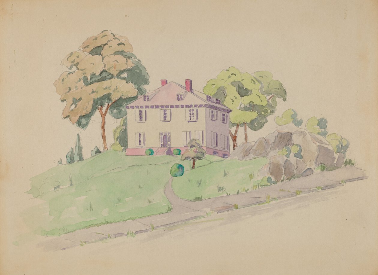 Lenrert Estate, c. 1936. od Gladys Cook