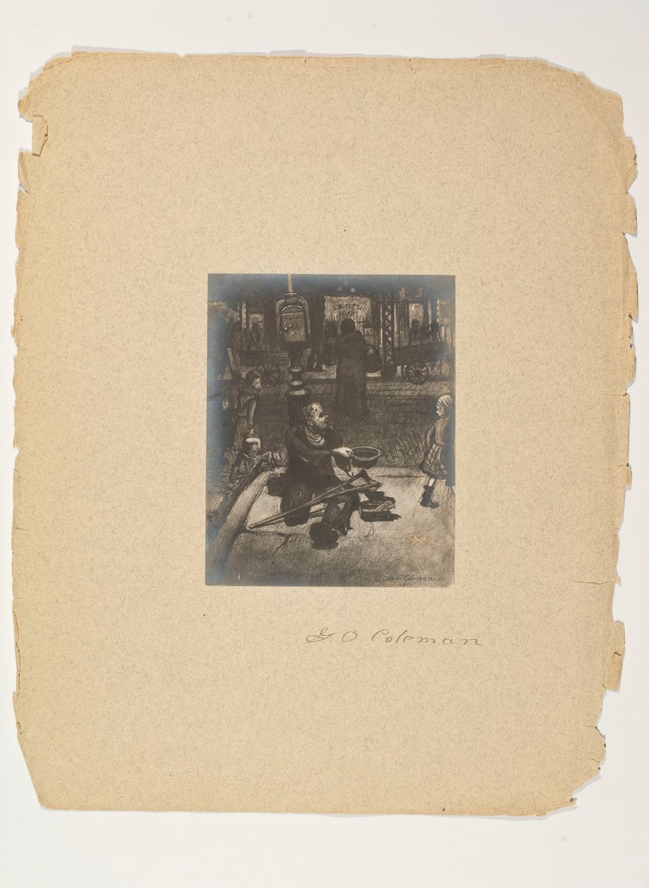 Scény ze života lidí, Portfolio Untitled, 1905. od Glenn O Coleman