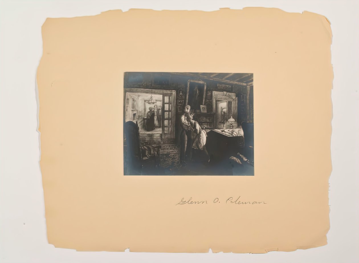 Scény ze života lidí, Portfolio Untitled, c. 1905-1906. od Glenn O Coleman