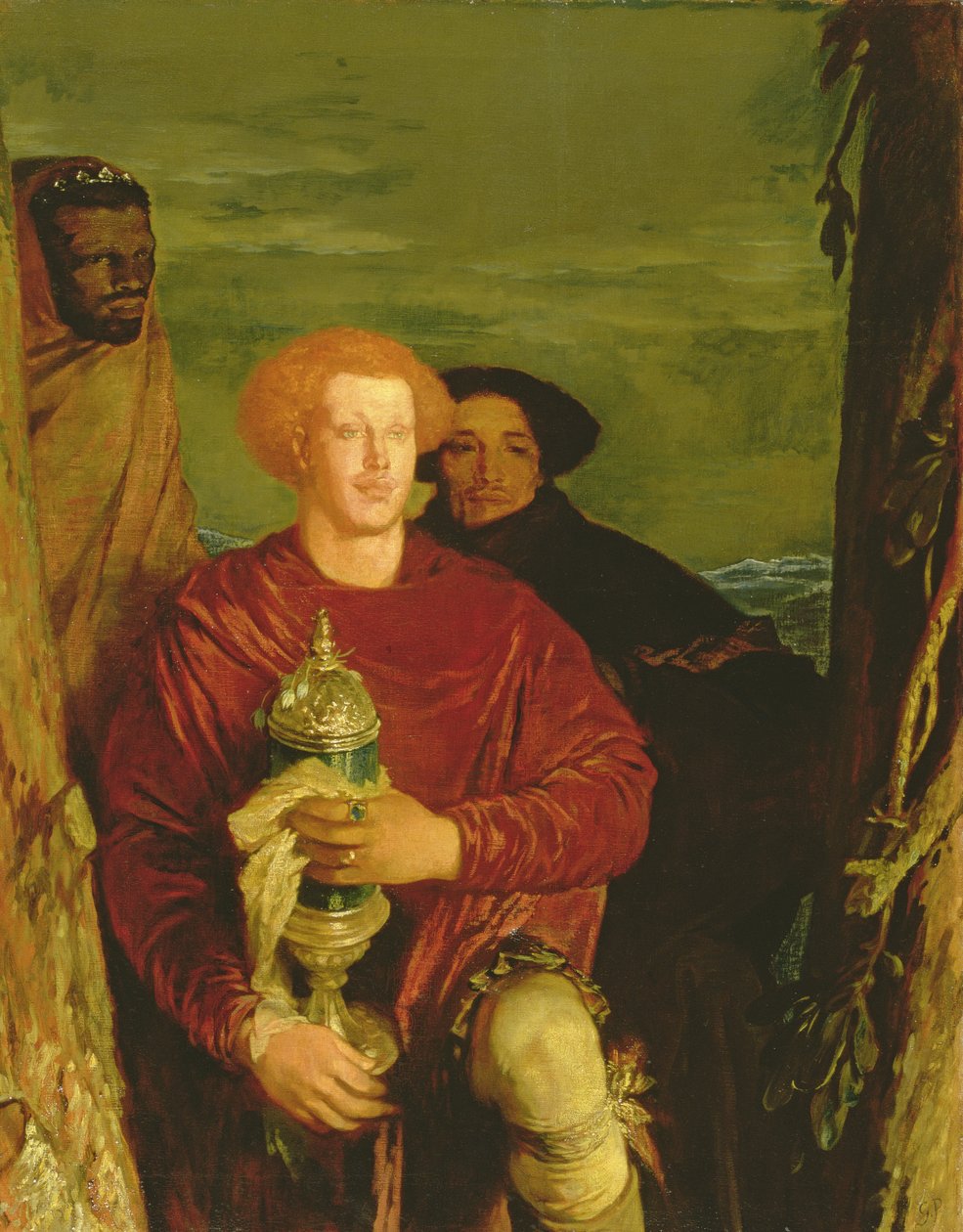 Klanění tří králů, 1918 od Glyn Warren Philpot