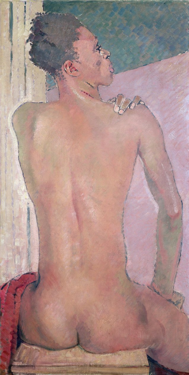 Takakuva mustasta istuimesta, 1937 od Glyn Warren Philpot