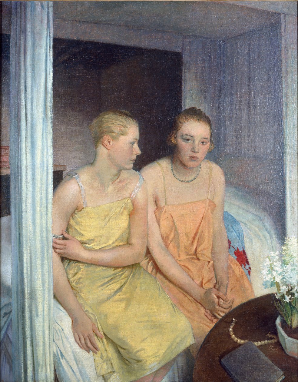 Gabrielle a Rosemary, 1828 od Glyn Warren Philpot