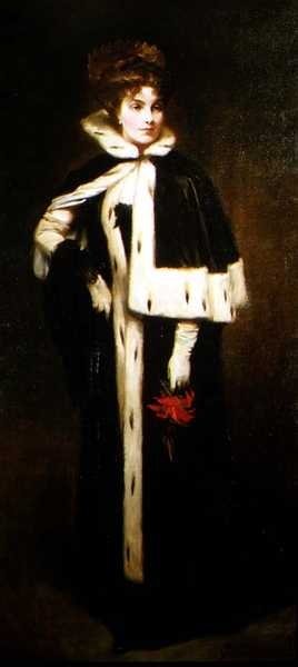 Portrét paní Jean Ewing Fitzwilliamové od Glyn Warren Philpot