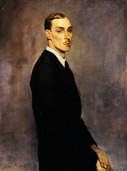 Portrét Vivian Forbes, kolem roku 1930 (olej na plátně) od Glyn Warren Philpot