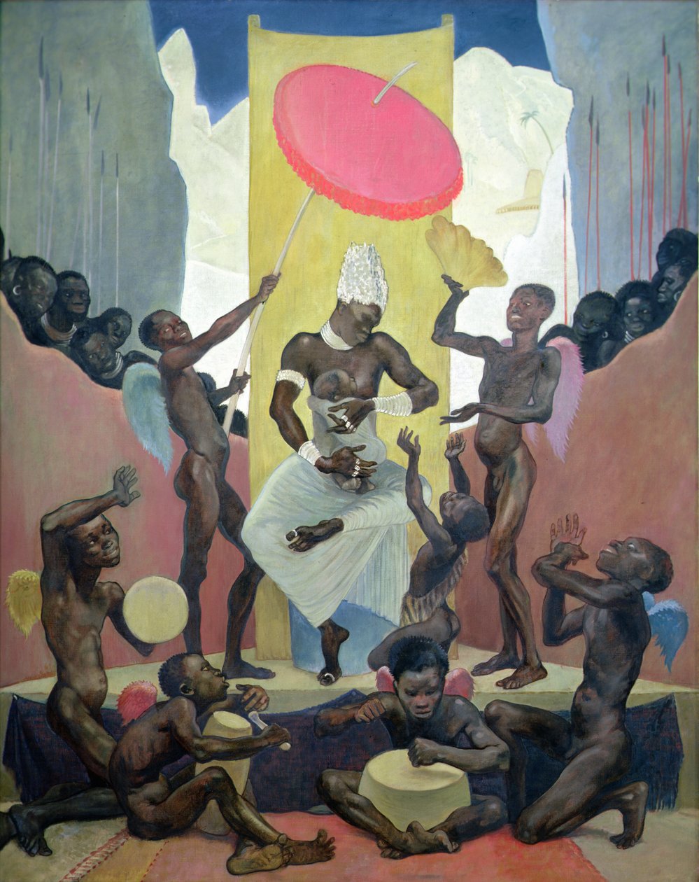Černá Madona od Glyn Warren Philpot
