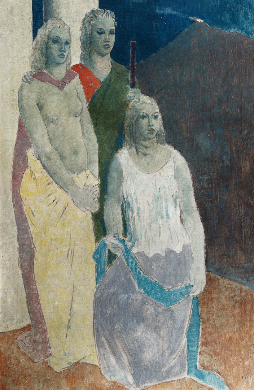 Tři múzy od Glyn Warren Philpot