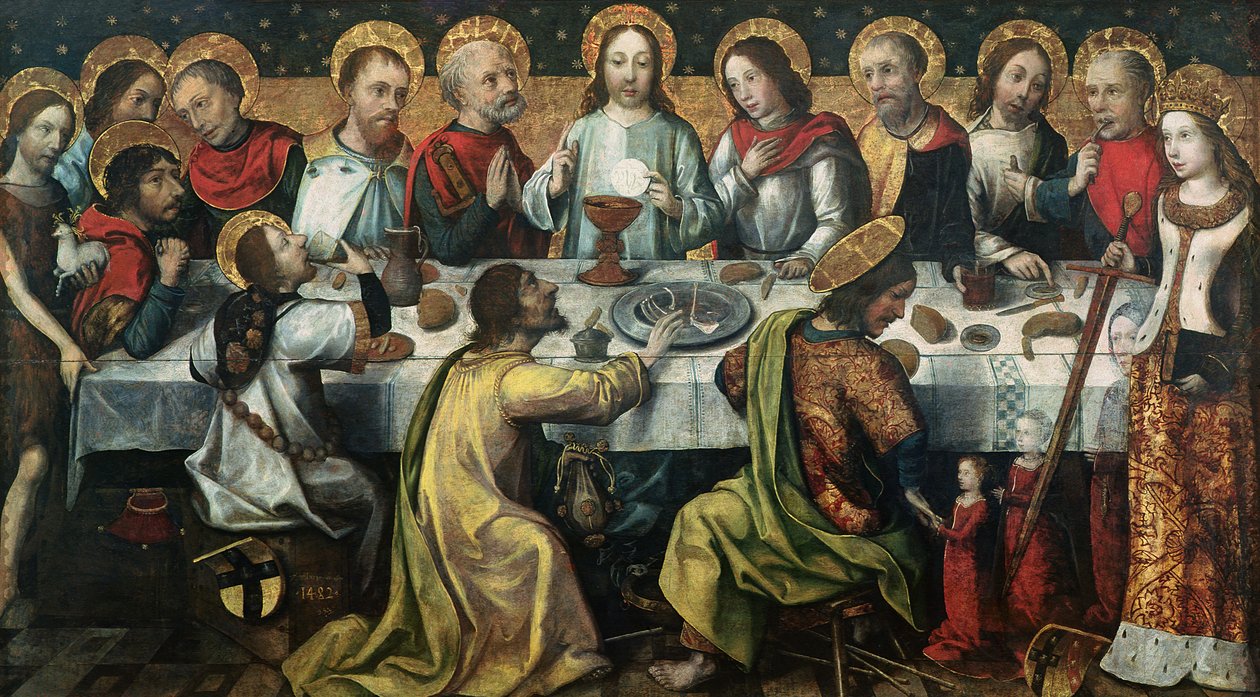 Poslední večeře, 1482 od Godefroy