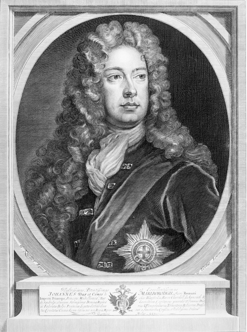 John Churchill (1650-1722) 1. vévoda z Marlborough, kolem roku 1700 od Godfrey Kneller