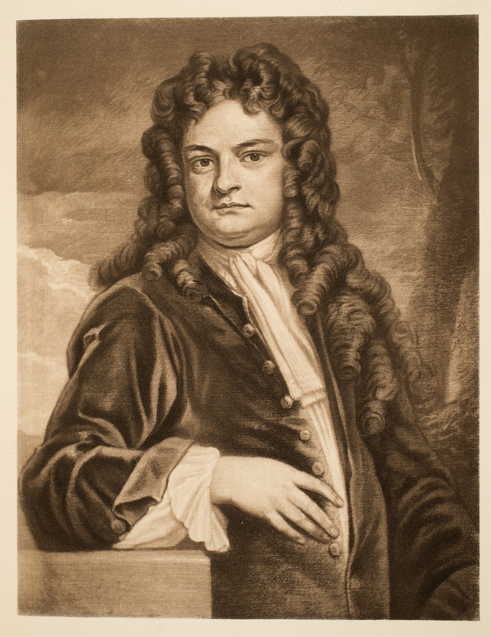 Sir Richard Steele, hospoda. 1902 (kolotyp) od Godfrey Kneller