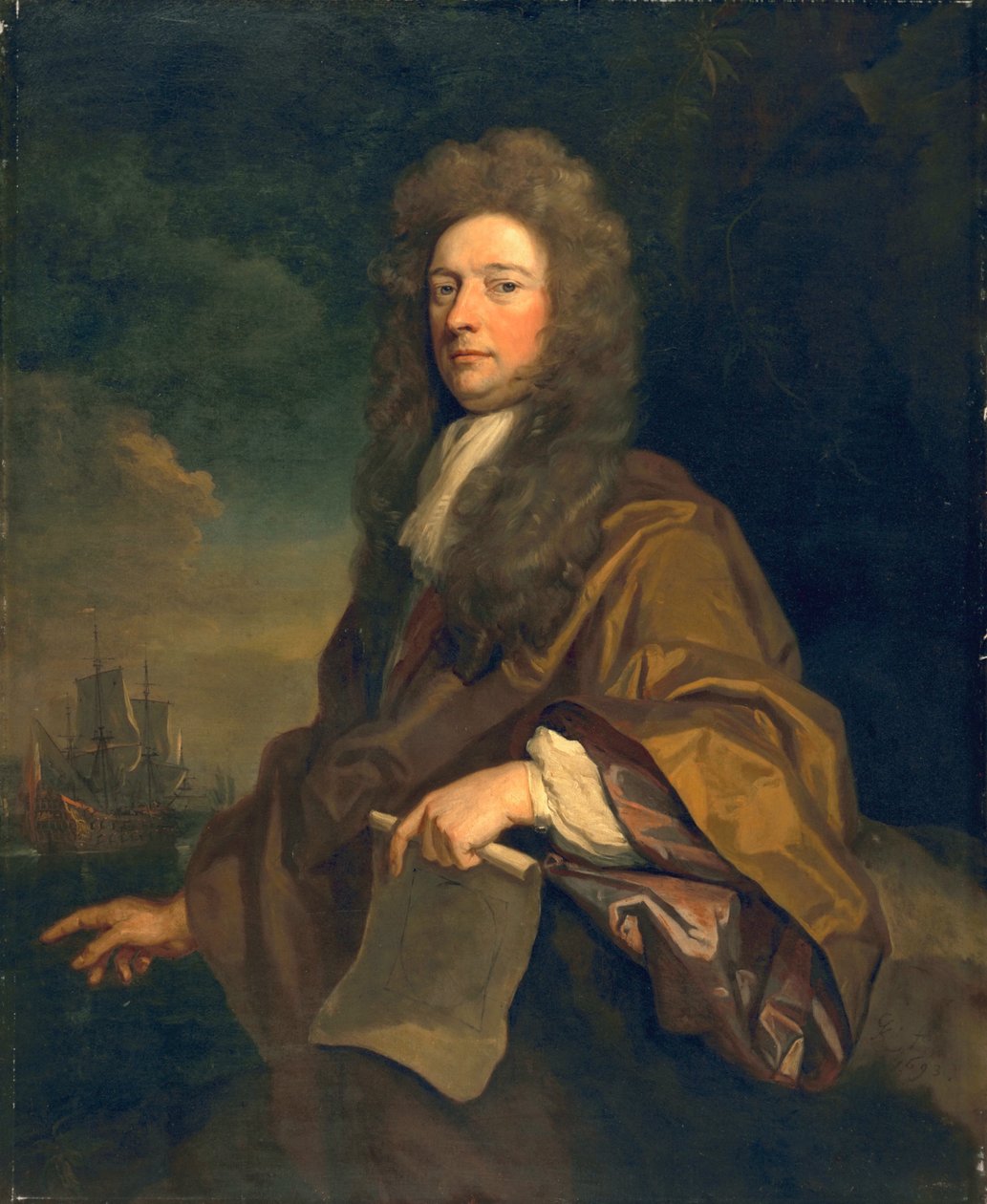 Sir William Robinson, Knt., 1693 od Godfrey Kneller