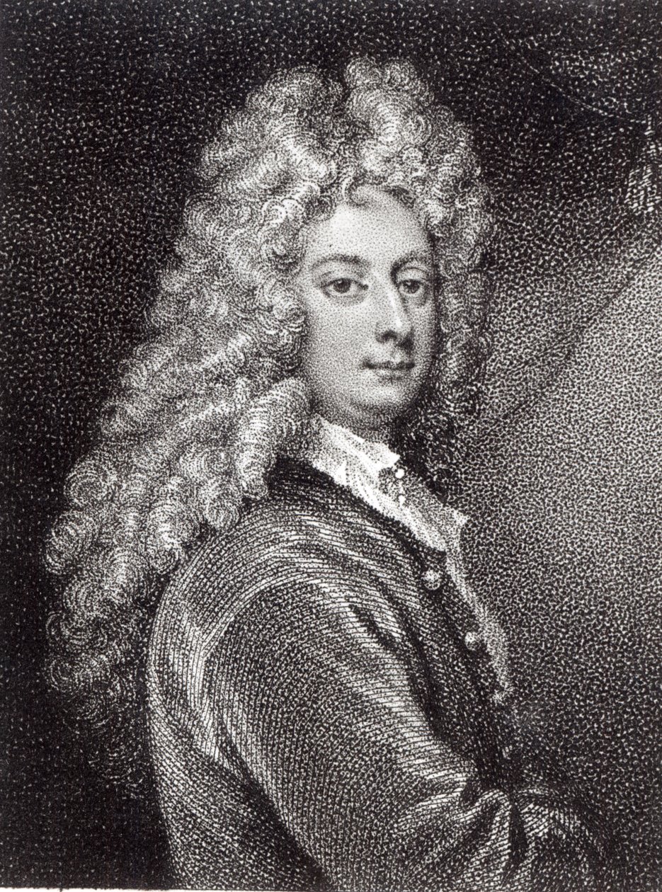 William Congreve (1670-1729) vyryl P.W.Tomkins od Godfrey Kneller