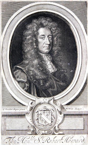 Ctihodný sir Robert Howard od Godfrey (after) Kneller